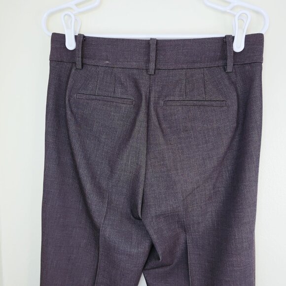 Talbots Southampton Brown Straight Leg Trousers Dress Pants Women's Size 4 - Picture 7 of 13